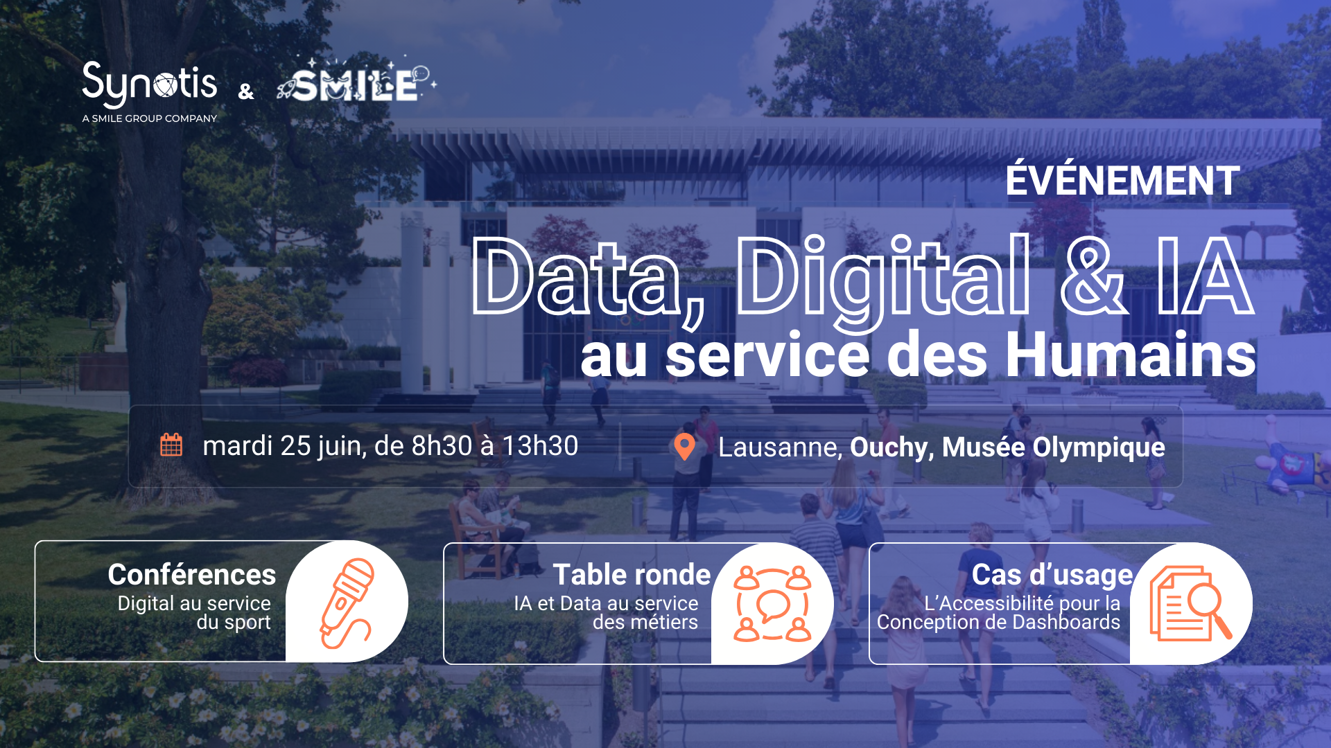 Data, Digital et IA au service des Humains.